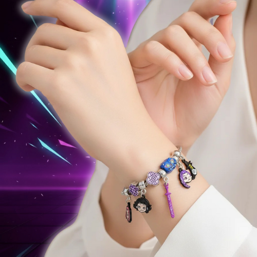Bracelet K-pop Huntrix Demon Hunters — vue alternative