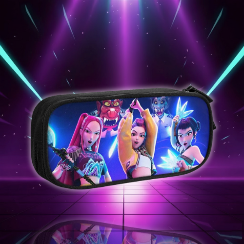 Trousse à Crayons KPop Huntrix Demon Hunters — vue alternative