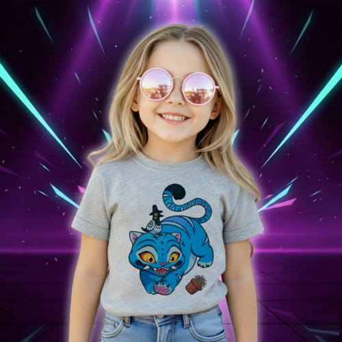 T-shirt KPop Derpy Tiger Demon Hunters Enfant