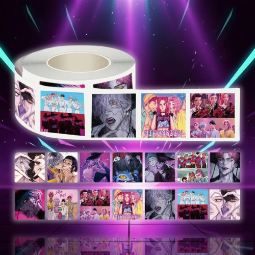 Stickers KPop Demon Hunters 500Pcs — vue alternative