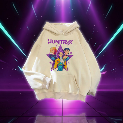 Sweat à Capuche Oversize KPop Huntrix — vue alternative