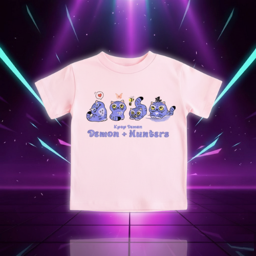 T-shirt Kawaii Derpy Tiger Demon Hunters — vue alternative