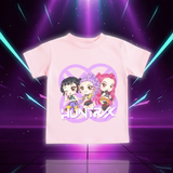 T-shirt Kawaii Animé Huntrix Demon Hunters — vue 2