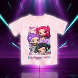 T-shirt Kawaii Animé Huntrix Demon Hunters — vue 1