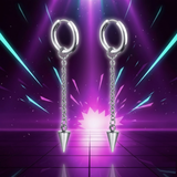 Boucles d'Oreilles Cosplay Mira KPop Demon Hunters — vue 2