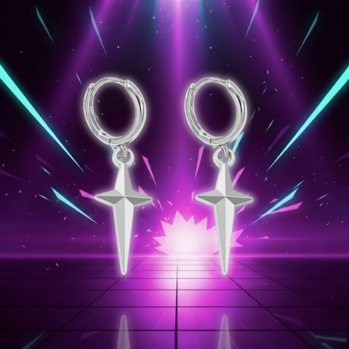 Boucles d'Oreilles Jinu KPop Demon Hunters — vue alternative