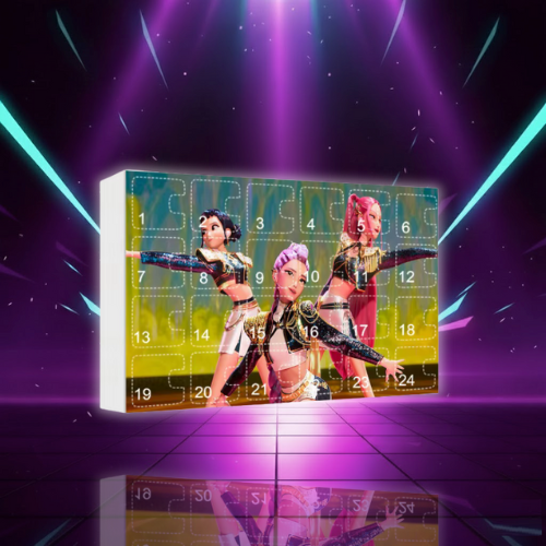 Calendrier de l'Avent KPop Huntrix — vue alternative