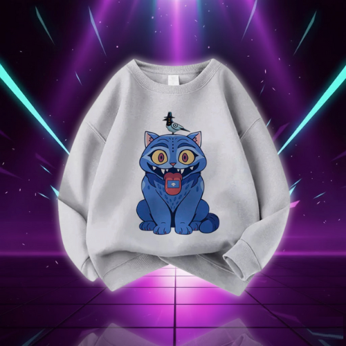 Sweat KPop Derpy Tiger pour Enfant — vue alternative