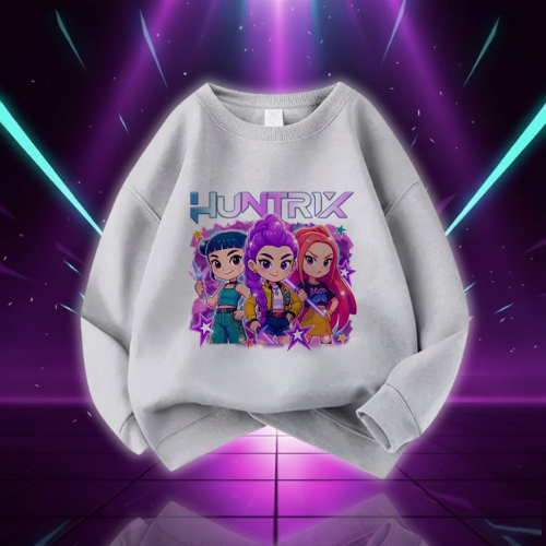 Sweat KPop Animé Demon Hunters pour Enfant — vue alternative