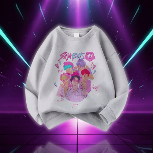 Sweat KPop Saja Boys pour Enfant — vue alternative
