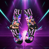 Chaussettes Mi-long KPop Demon Hunters — vue 3