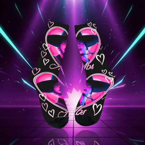 Chaussettes Mi-long KPop Demon Hunters — vue alternative