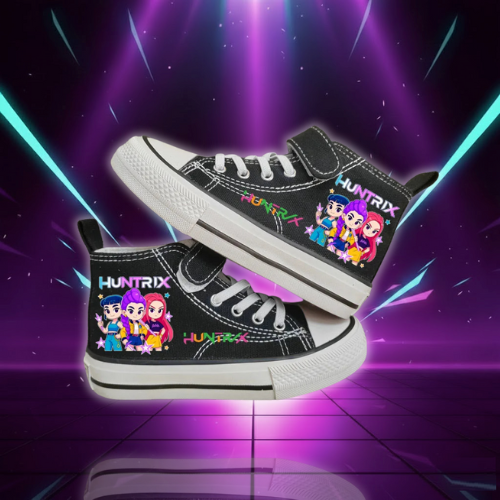Baskets Montantes Noir Demon Hunters Enfant
