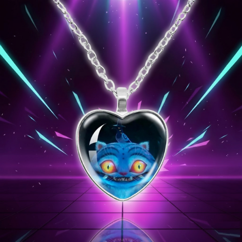 Collier KPop Demon Hunters Pendentif Coeur — vue alternative