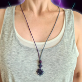 Collier cosplay KPop Demon Hunters Jinu Rumi — vue 2