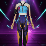 Costume de Cosplay Halloween Demon Hunters — vue 3