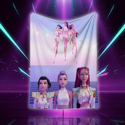 Couverture Huntrix K-Pop Demon Hunters — vue alternative