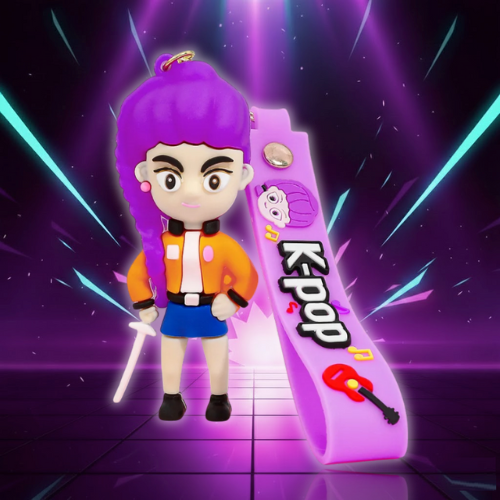 Porte-Clés KPop Demon Hunters — vue alternative