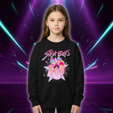Sweat Saja Boys Demon Hunters pour Enfant — vue 3