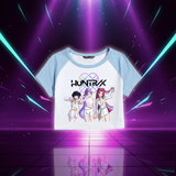 Crop T-shirt Huntrix Demon Hunters — vue 3