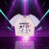 Crop T-shirt Huntrix Demon Hunters — vue 5