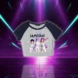 Crop T-shirt Huntrix Demon Hunters — vue 4
