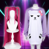 Costume de Cosplay Mira Huntrix : Sweat et Perruque — vue 2