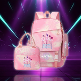 Ensemble Cartable & Sac à Repas KPop Demon Hunters — vue 3