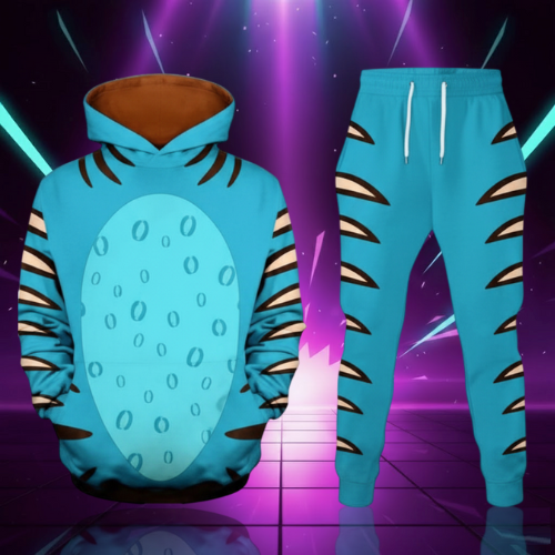 Ensemble Pantalon et Sweat Derpy Tiger Demon Hunters — vue alternative