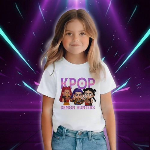 T-shirt Anime KPop Huntrix pour Enfant — vue alternative