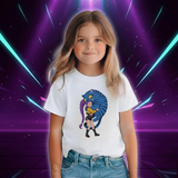 T-shirt KPop Kawaii Derpy Tiger pour Enfant — vue 3