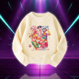 Sweat KPop Blanc Saja Boys pour Enfant — vue 3