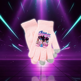 Gants Roses pour Filles KPop Demon Hunters — vue 1