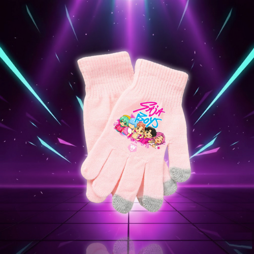Gants Roses pour Filles KPop Demon Hunters — vue alternative