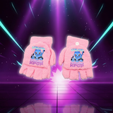 Gants Mi-doigts Kawaii Demon Hunters pour Filles — vue 3