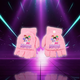 Gants Mi-doigts Kawaii Demon Hunters pour Filles — vue 4