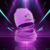 Ensemble Bonnet et Echarpe Kawaii Enfant KPop Demon Hunters — vue 2