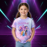 T-shirt KPop Tie-dye Huntrix pour Enfant — vue 1