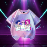 T-shirt KPop Tie-dye Huntrix pour Enfant — vue 2
