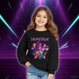 Sweat KPop Huntrix pour Fillettes — vue 1