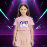 T-shirt Kawaii KPop Huntrix Tie-dye — vue 1