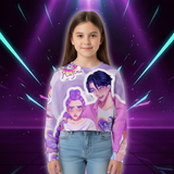 Sweat Crop KPop Demon Hunters pour Enfant — vue 1