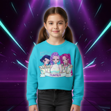 Sweat Crop KPop Huntrix Demon Hunters — vue 1