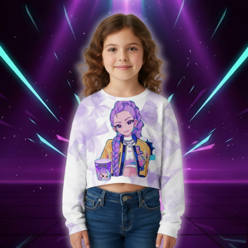 Sweat Crop KPop Rumi Huntrix pour Enfant