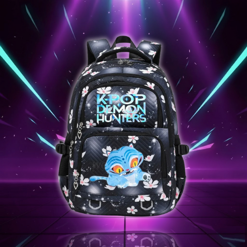 Cartable KPop Kawaii Derpy Tiger Demon Hunters