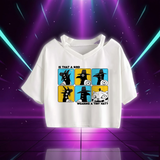 Crop T-shirt KPop Kkachi Demon Hunters — vue 2