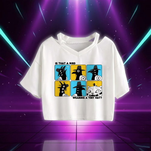 Crop T-shirt KPop Kkachi Demon Hunters — vue alternative