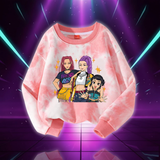 Sweat Kawaii KPop Huntrix Tie-dye — vue 3