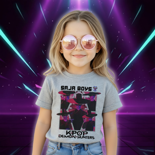 T-shirt KPop Demon Hunters Saja Boys Enfant — vue alternative