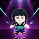 Peluche Huntrix KPop Zoey — vue 1